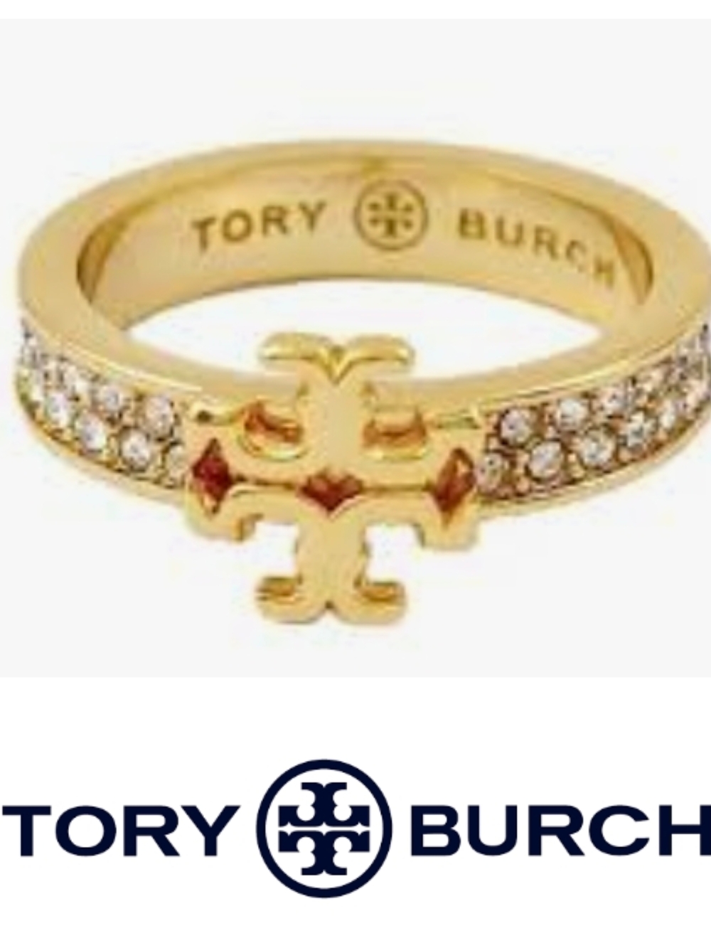 Tory Burch Kira Pavé Ring
